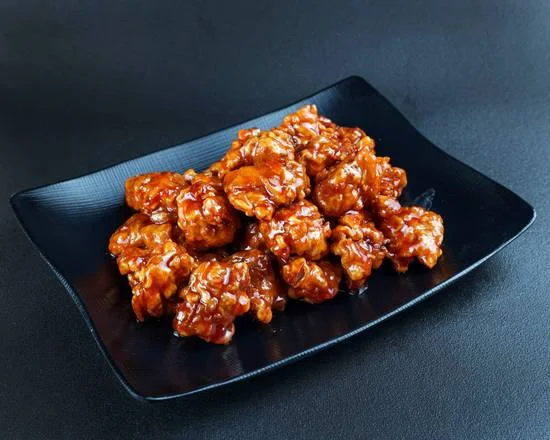 Mala Buldak Chicken - Extra-spicy Korean fried chicken with mala numbing spice at Chicken Avenue