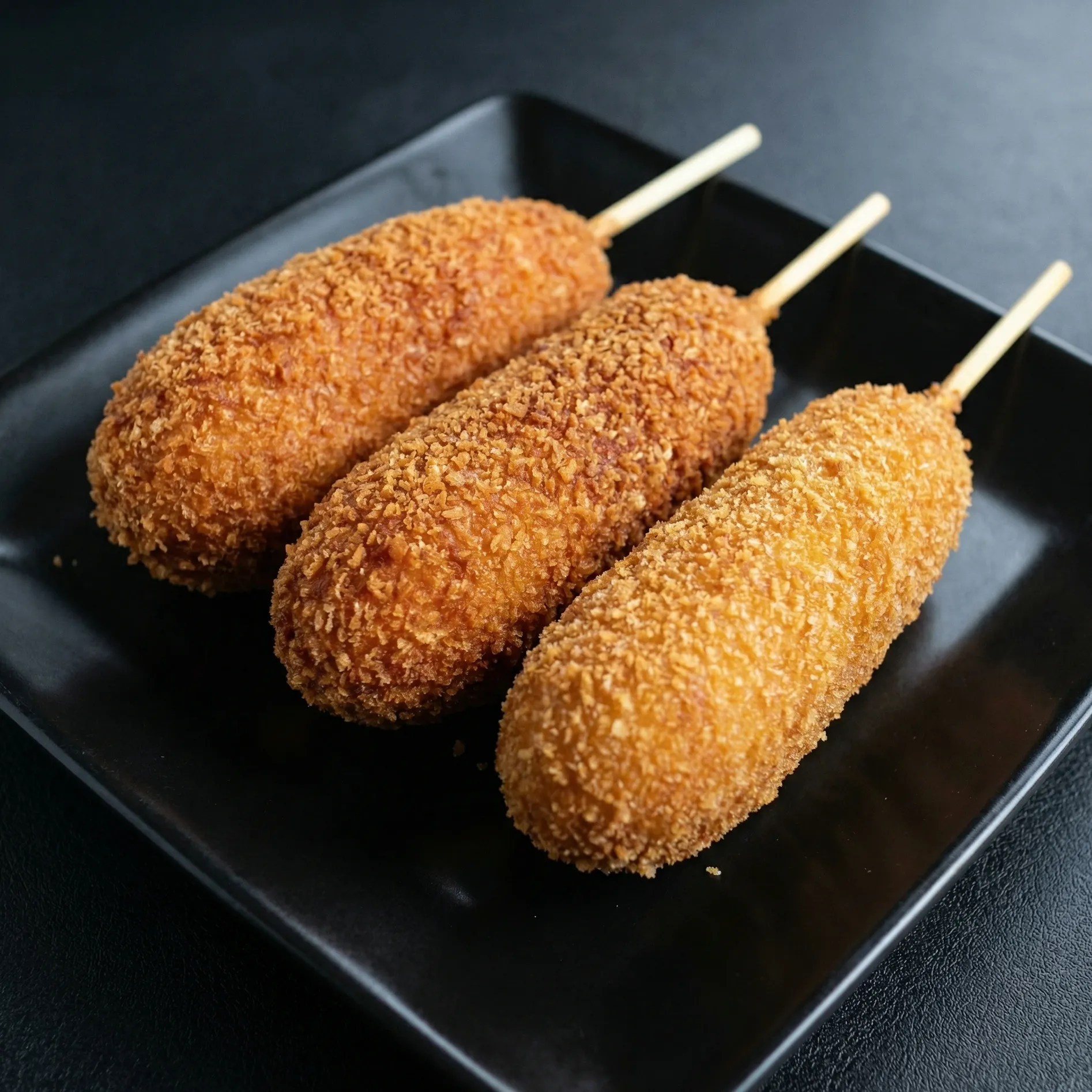 Korean Corndog at Chicken Avenue in Calgary, AB